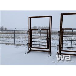 (2) FREESTANDING LIVESTOCK 5 FT. GATES