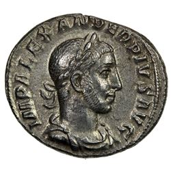 ROMAN EMPIRE: Severus Alexander, 222-235 AD, AR Denarius (3.37g), Rome, 231-235. VF-EF