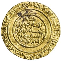 FATIMID: al-Mustansir, 1036-1094, AV dinar (3.84g), Tarabulus (Trablus), AH471. VF