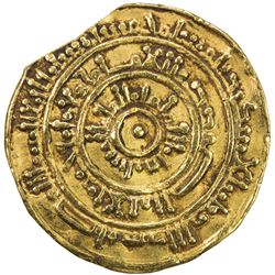FATIMID: al-Mustansir, 1036-1094, AV dinar (4.03g), al-Iskandariya, AH475. VF