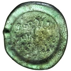 FATIMID: al-Mustansir, 1036-1094, glass jeton (2.77g). F-VF