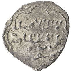 AYYUBID: al-Afdal 'Ali, 1193-1196, AR 1/2 dirham (1.46g), MM, DM. VF
