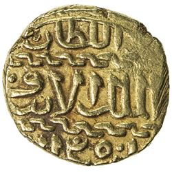 BURJI MAMLUK: Qansuh II al-Ghuri, 1501-1516, AV ashrafi (3.42g), al-Qahira, ND. VF