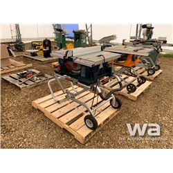 BOSCH 10” TABLE SAW