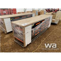 HEAVY DUTY 10 FT. WORK BENCH