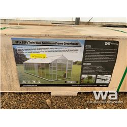 8 X 10 FT. TWIN WALL GREEN HOUSE