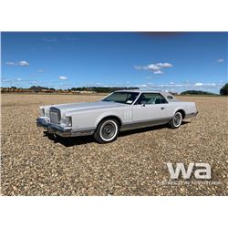 1977 LINCOLN MARK V CARTIER SPECIAL ED CLASSIC CAR