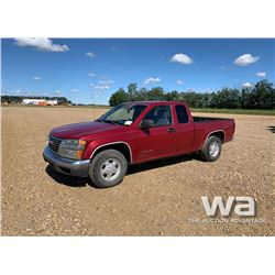2004 GMC CANYON E-CAB PICKUP