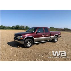 1999 CHEVROLET SILVERADO 1500 E-CAB PICKUP
