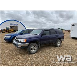 2001 TOYOTA 4-RUNNER SUV