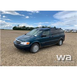 2002 CHEVROLET VENTURE MINIVAN