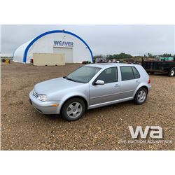 2001 VOLKSWAGON GOLF 4-DOOR CAR