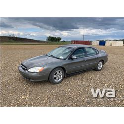 2001 FORD TAURUS 4-DOOR CAR