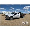 Image 1 : 2010 FORD F350 CREWCAB FLATBED TRUCK