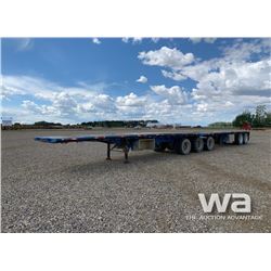 1997 DOEPKER SUPER B FLAT DECK TRAILER