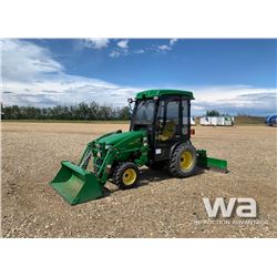 2013 JOHN DEERE 2520 MFD UTILITY TRACTOR