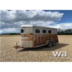 1995 LOGAN T/A STOCK TRAILER