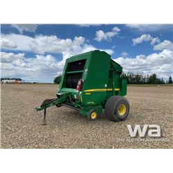 2010 JOHN DEERE 568 ROUND BALER