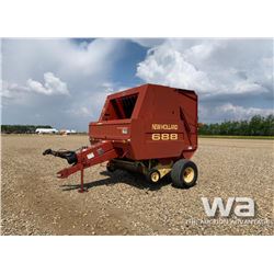 1999 NEW HOLLAND 688 ROUND BALER