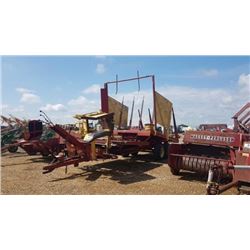 NEW HOLLAND 1032 T/A BALE WAGON