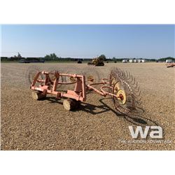 SITREX 8 WHEEL 3 PT. HAY RAKE