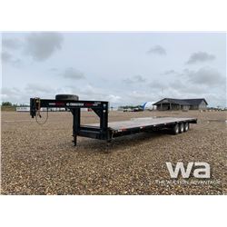 2012 TRAILTECH 5TH WHEEL TRIDEM FLAT DECK TRAILER