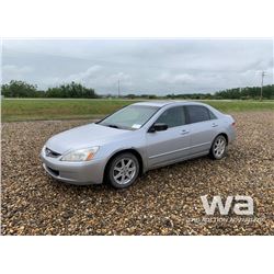 2003 HONDA ACCORD 4-DOOR CAR