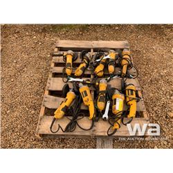 (10) DEWALT ANGLE GRINDERS