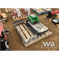 SUPERIOR 10" TILE SAW & STAND