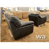 Image 3 : LEATHER SOFA