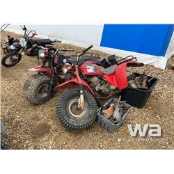 (2) HONDA 3 WHEELERS