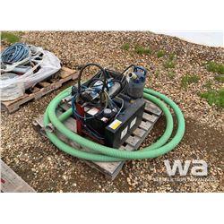 PUMP AND 2" HOSE