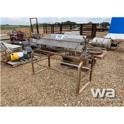 METAL BRAKE ON STAND