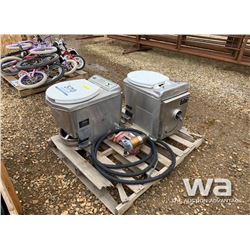 (2) MARINE TOILETS