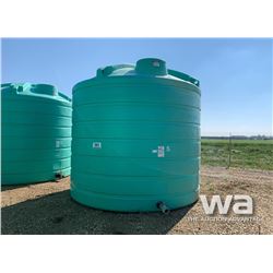 8,000 GAL. POLY TANK