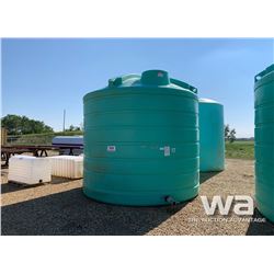 8,000 GAL. POLY TANK