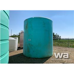 5,000 GAL. POLY TANK