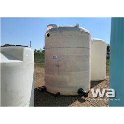 1,500 GAL. POLY TANK