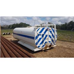 3,000 GAL. TRUCK MTD WATER TANK