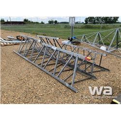 (4) 8 FT. RADIO TOWER SECTIONS