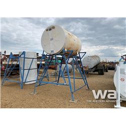500 GAL. FUEL TANK & STAND