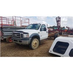 2007 FORD F550 CAB & CHASSIS TRUCK