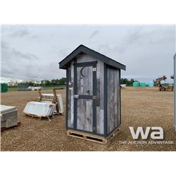 DOUBLE SEAT OUTHOUSE