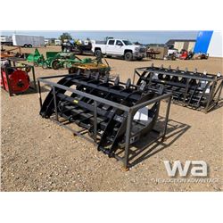 SKID STEER 72'' ROOT RAKE GRAPPLE