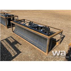 SKID STEER HYD. 83'' DOZER BLADE/SNOW PUSHER