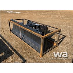 SKID STEER HYD. 83'' DOZER BLADE/SNOW PUSHER