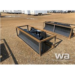 SKID STEER HYD. 83'' DOZER BLADE/SNOW PUSHER