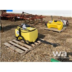 JOHN DEERE 40 GAL. 3 PT. HITCH SPRAYER