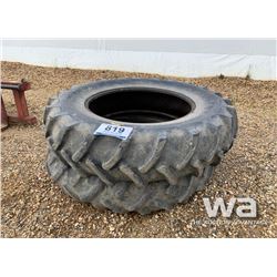 (2) GOODYEAR 18.4-38 TRACTOR TIRES