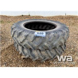 (2) GOODYEAR 18.4-38 TRACTOR TIRES